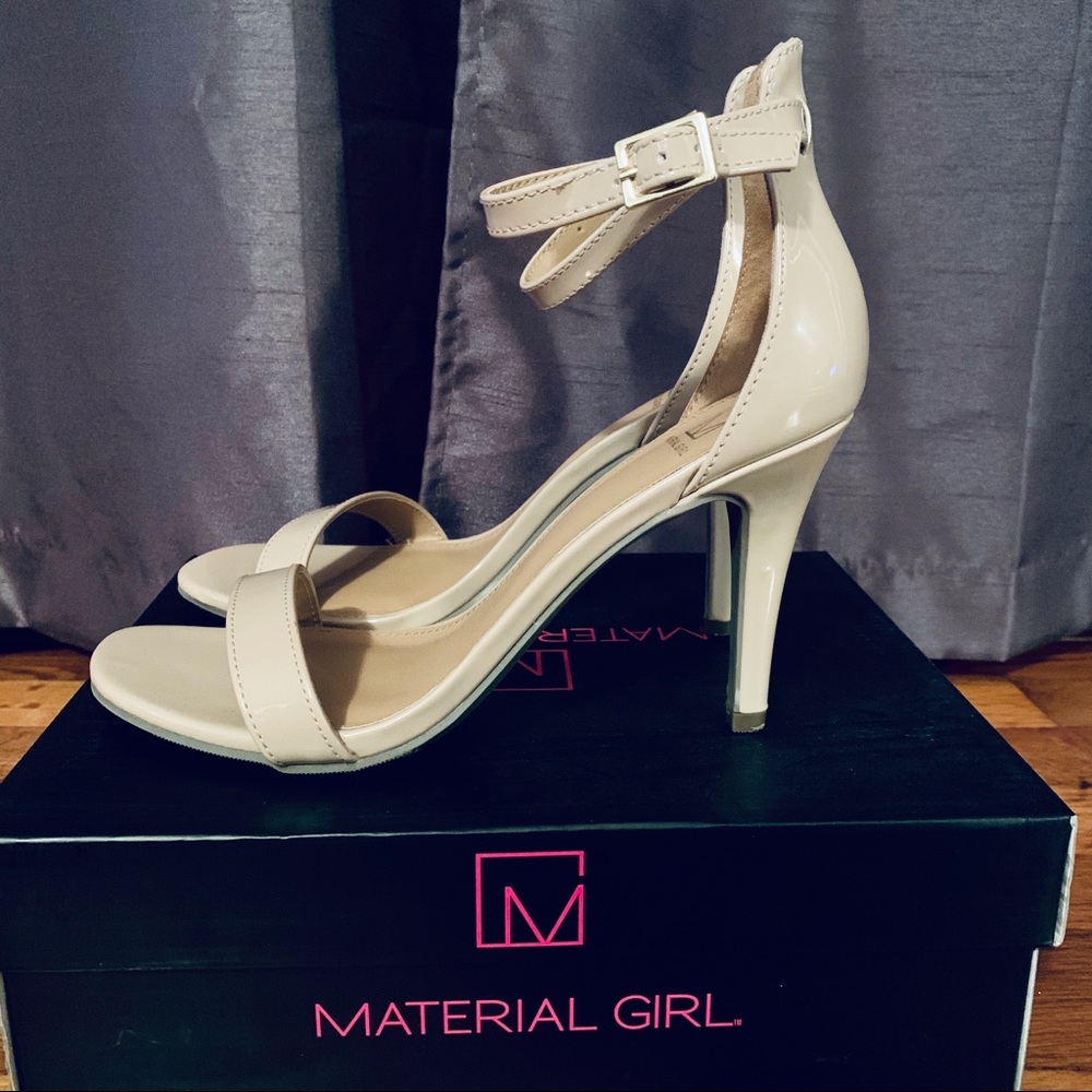 ❌SOLD❌ Material Girl Nude Blaire Dress Sandals